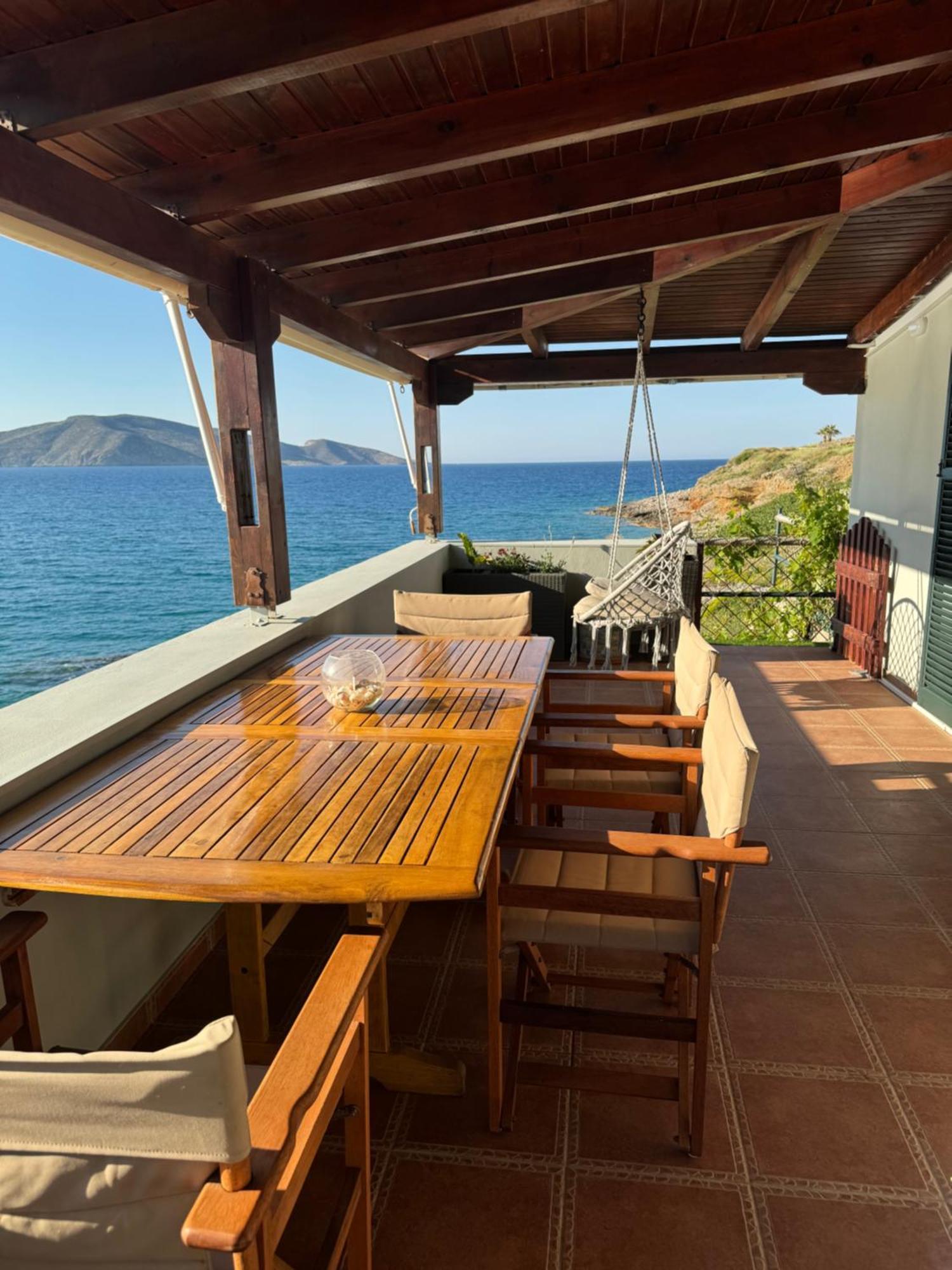 Tholos Alexandra'S Beachfront House Καβούσι Εξωτερικό φωτογραφία