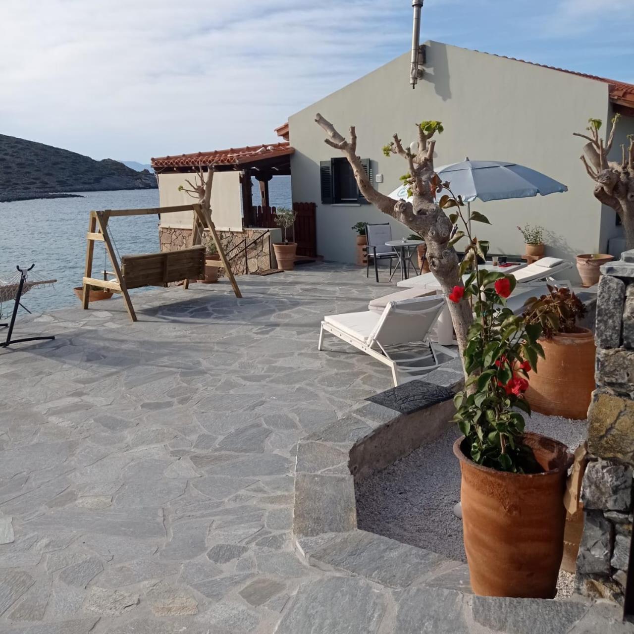 Tholos Alexandra'S Beachfront House Καβούσι Εξωτερικό φωτογραφία
