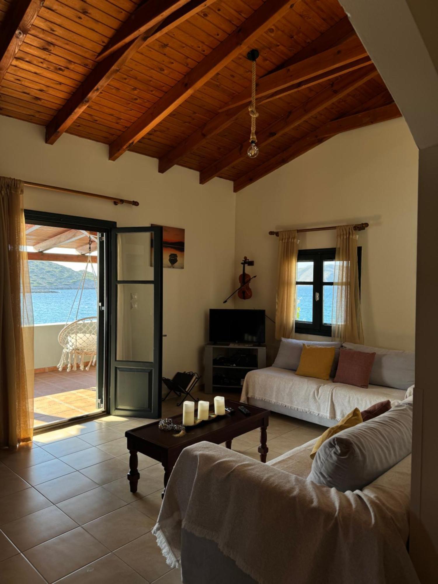 Tholos Alexandra'S Beachfront House Καβούσι Εξωτερικό φωτογραφία